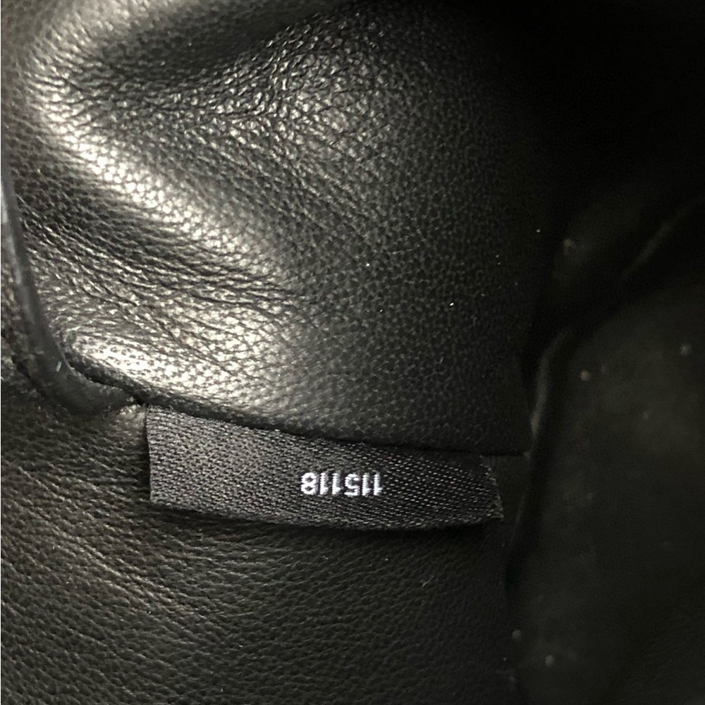 Alexander Wang Nappa Denim Dome Studded Mini Roxy Bucket Bag - Picture 11 of 13